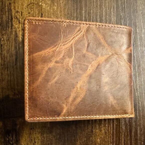‘IN GOD WE TRUST’ Blocking & 9 Card Slots Leather Patriotic American Flag Wallet - Picture 2 of 14